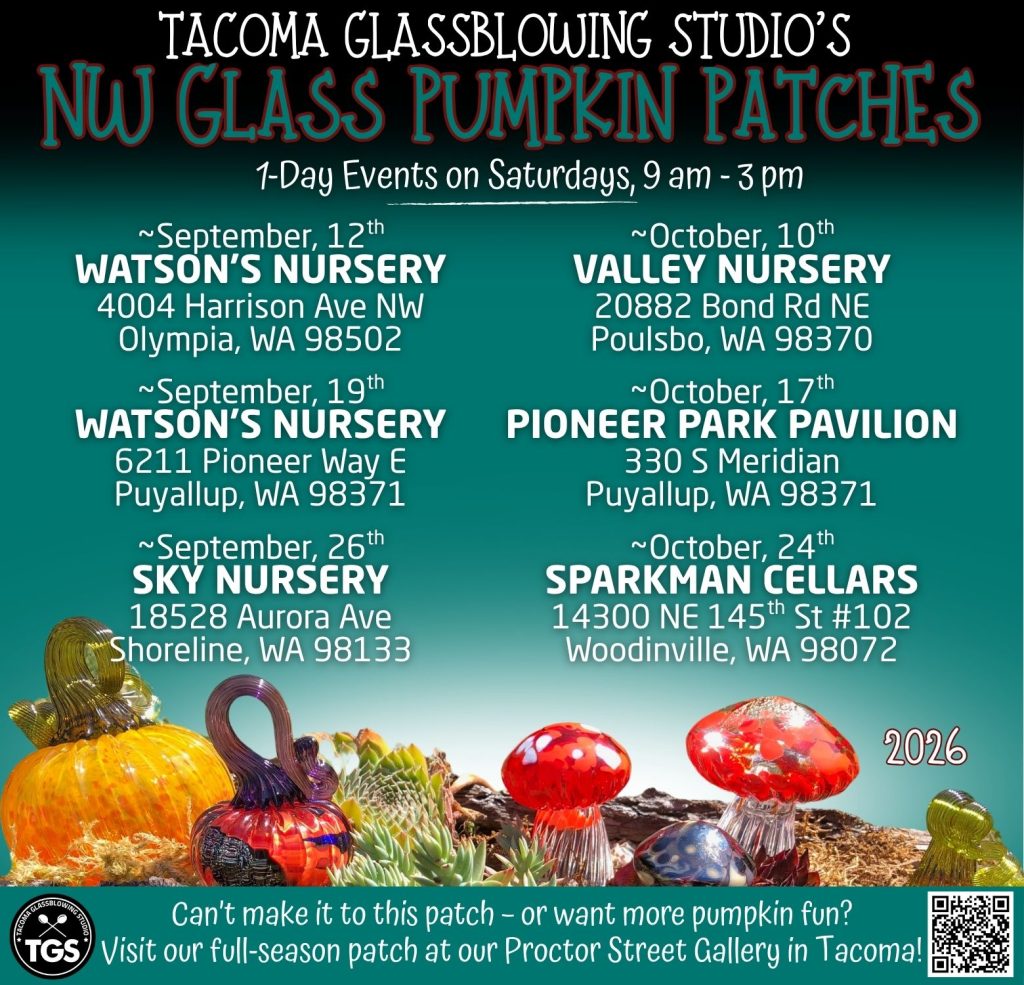 NW Glass Pumpkin Patches